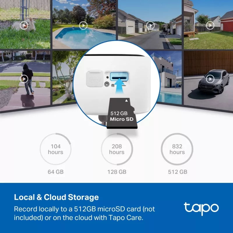 TP-Link Tapo C400 KIT Box IP-valvontakamera ulkokäyttöön 1920 x 1080 pikseliä seinä