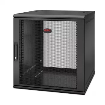 APC NetShelter WX AR112SH6 - 12U, 19 tuuman patch-kaappi, seinäasennus, esikoottu, 600 mm syvä