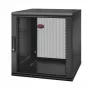 APC NetShelter WX AR112SH6 - 12U, 19 tuuman patch-kaappi, seinäasennus, esikoottu, 600 mm syvä