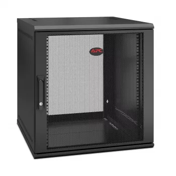 APC NetShelter WX AR112SH6 - 12U, 19 tuuman patch-kaappi, seinäasennus, esikoottu, 600 mm syvä