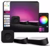Philips Hue Play light bars aloituspaketti – 2 Play light bars + Hue Bridge Pro, Bluetooth, musta, Type-C-pistoke