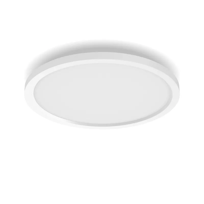 Philips Surimu Round Panel, älykäs kattovalaisin, Bluetooth/Zigbee, valkoinen, alumiini, Multi, 2000 K