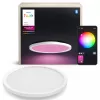Philips Surimu Round Panel, älykäs kattovalaisin, Bluetooth/Zigbee, valkoinen, alumiini, Multi, 2000 K