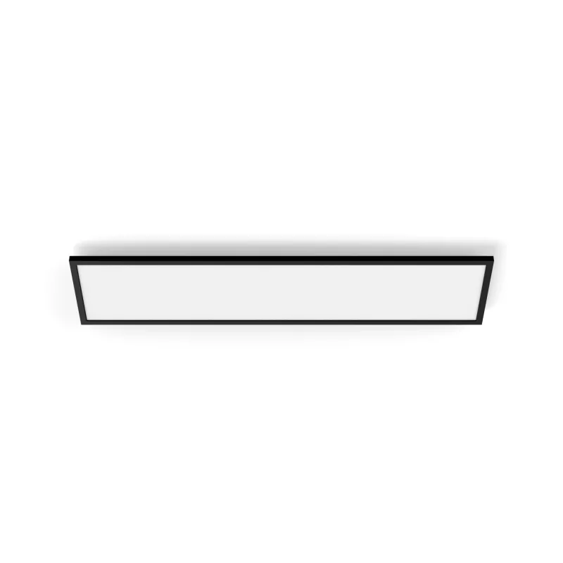 Älykäs kattovalaisin Signify Philips Aurelle Rectangle Panel — Bluetooth/Zigbee, 1200×300×48 mm, musta
