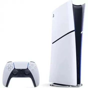 Sony Playstation 5 ohut Digital Edition 825 GB Wi-Fi musta, valkoinen