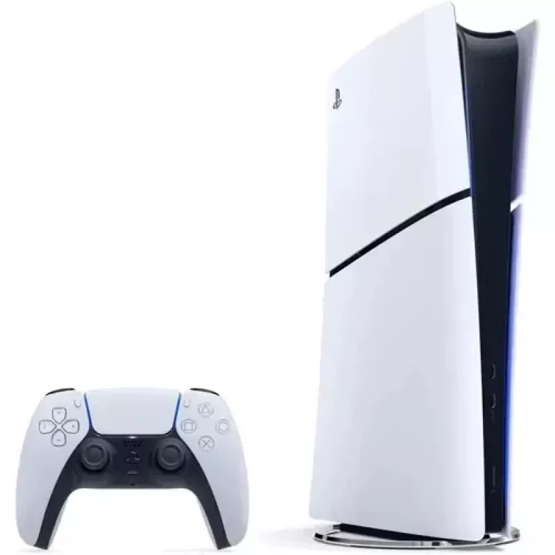 Sony Playstation 5 ohut Digital Edition 825 GB Wi-Fi musta, valkoinen
