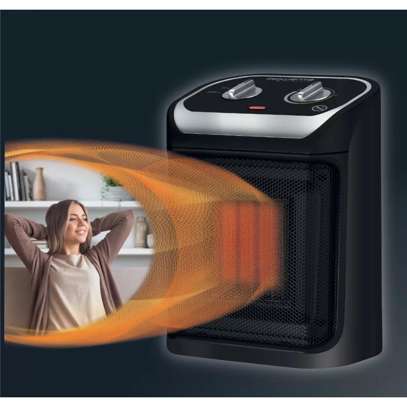 Rowenta Mini Excel SO9261 sisäkäyttöön musta 1800 W tuuletin-sähkölämmitin