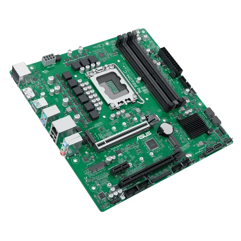 Emolevy ASUS PRO B860M-C-CSM — Intel B860, LGA 1851 (Socket V1), Micro ATX, 4× DIMM DDR5, 256 GB max