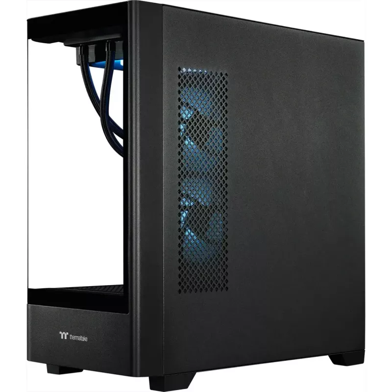 Pöytätietokone pelikäyttöön THERMALTAKE FTW V290a 5070 musta/läpinäkyvä, Windows 11 Pro