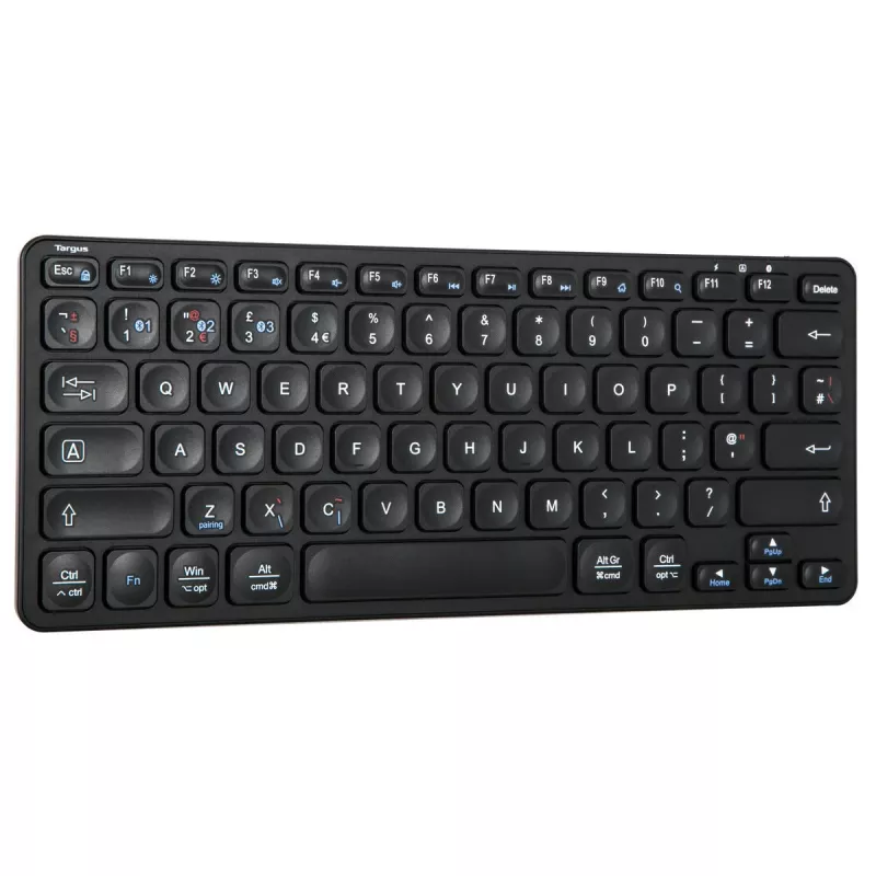 Targus AKB862UK näppäimistö koti Bluetooth QWERTY UK englanti musta
