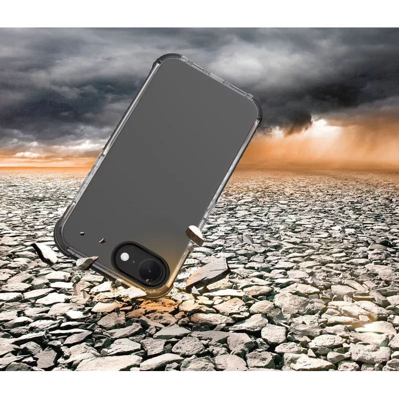 Cellularline Tetra Force Strong Guard – iPhone 16e erittäin joustava, iskunkestävä suojakotelo integroidulla antibakteerisella Microban®-teknologialla