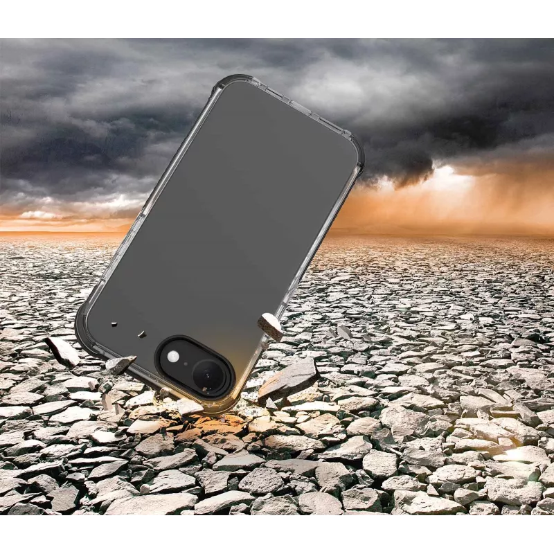 Cellularline Tetra Force Strong Guard – iPhone 16e erittäin joustava, iskunkestävä suojakotelo integroidulla antibakteerisella Microban®-teknologialla