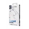 Cellularline Clear Protect – kova kuori iPhone 16 Pro Max kumireunoilla