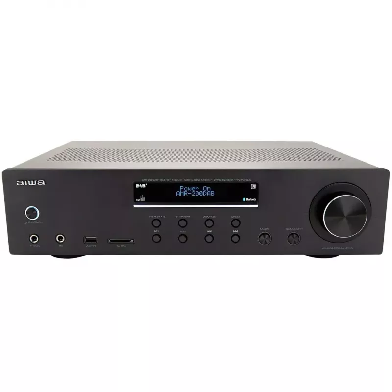 AV-vahvistin aiwa AMR200 Bluetooth DAB+/FM 200W