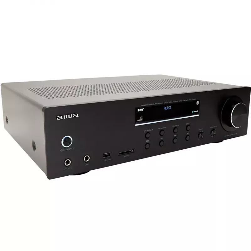 AV-vahvistin aiwa AMR200 Bluetooth DAB+/FM 200W