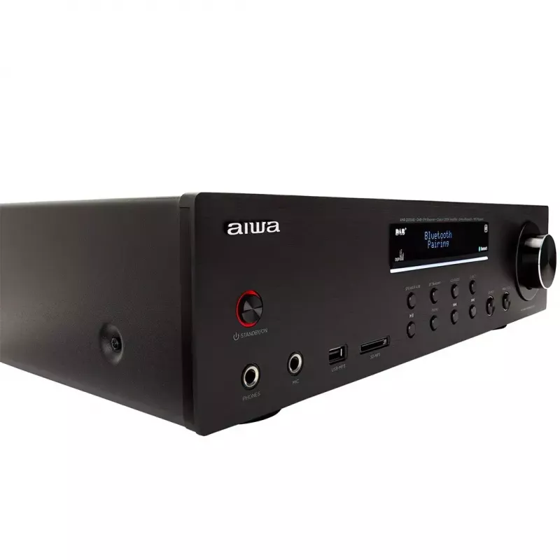 AV-vahvistin aiwa AMR200 Bluetooth DAB+/FM 200W