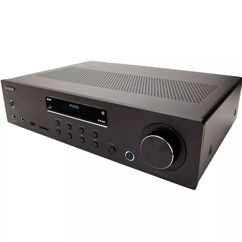 AV-vahvistin aiwa AMR200 Bluetooth DAB+/FM 200W
