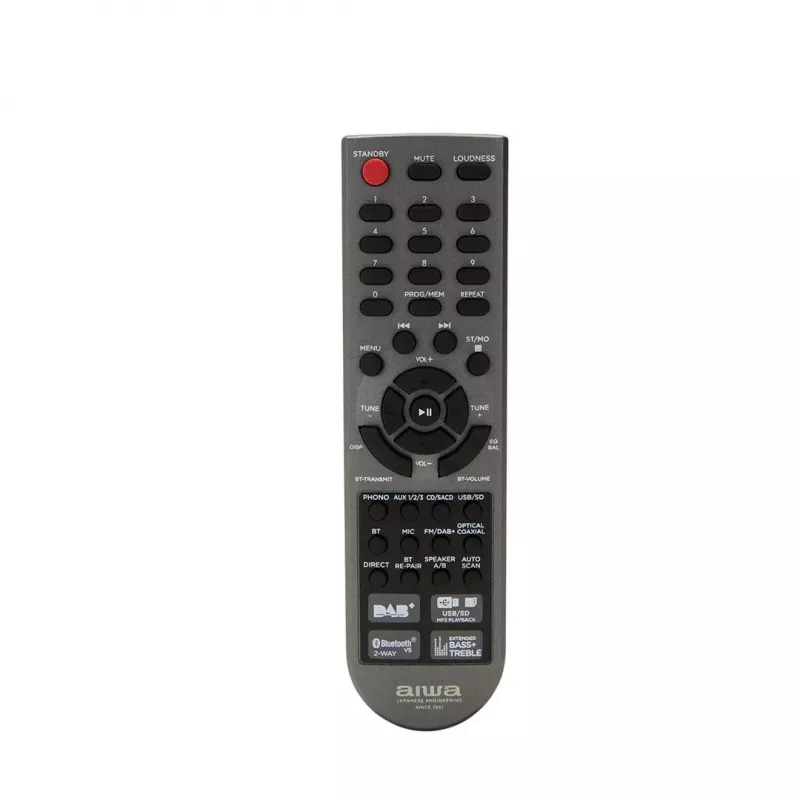AV-vahvistin aiwa AMR200 Bluetooth DAB+/FM 200W