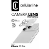 Cellularline kameran objektiivi - iPhone 17 Pro kameran suojaus