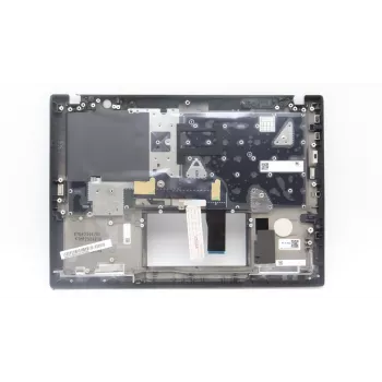Kannettavan varaosa kansi ja taustavalaistu näppäimistö Lenovo ThinkPad T14s Gen 4:lle, musta