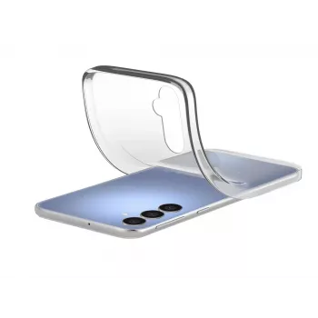 Cellularline Soft - Galaxy A16 pehmeä kumikuori, suojakuori, Samsung, Galaxy A16, 17 cm (6,7 tuumaa), läpinäkyvä
