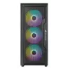 PC-kotelo Azza Fighter Midi Tower musta