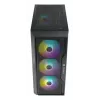 PC-kotelo Azza Fighter Midi Tower musta