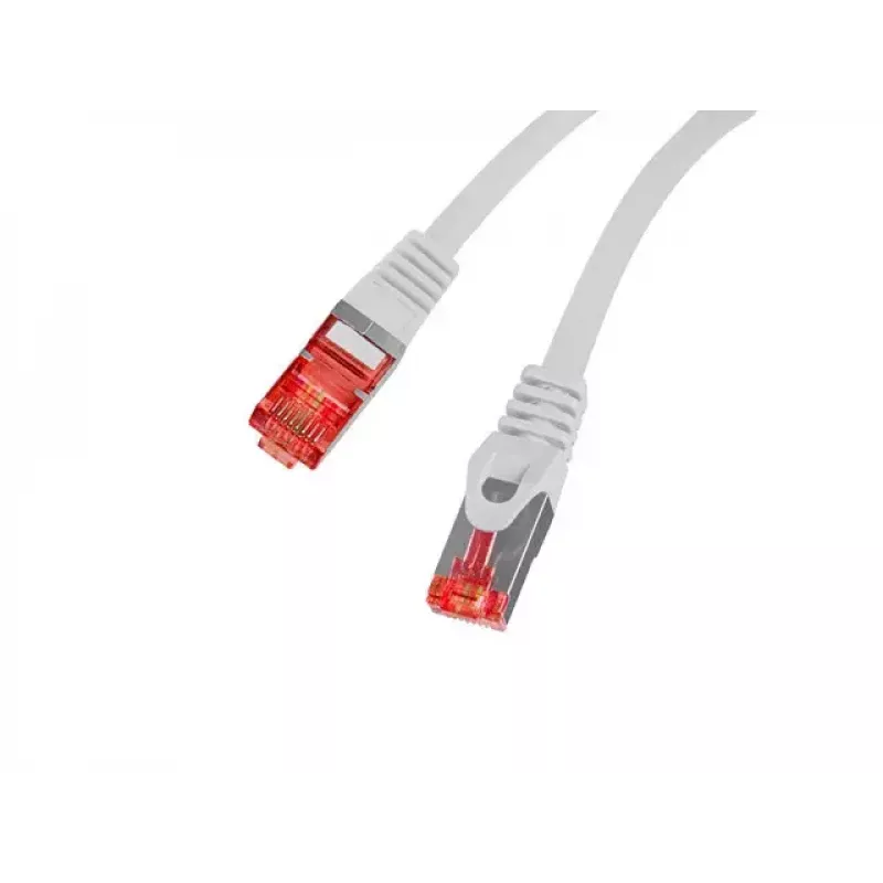 Lanberg PCF6-10CU-0150-S Cat6 S/FTP LSZH -kytkentäkaapeli, 1,5 m, harmaa