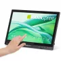 HANNspree HT165HPB 39,6 cm (15,6 tuumaa) Full HD IPS LCD kosketusnäyttö 1920×1080, 15 ms, VESA, kaiuttimet, musta