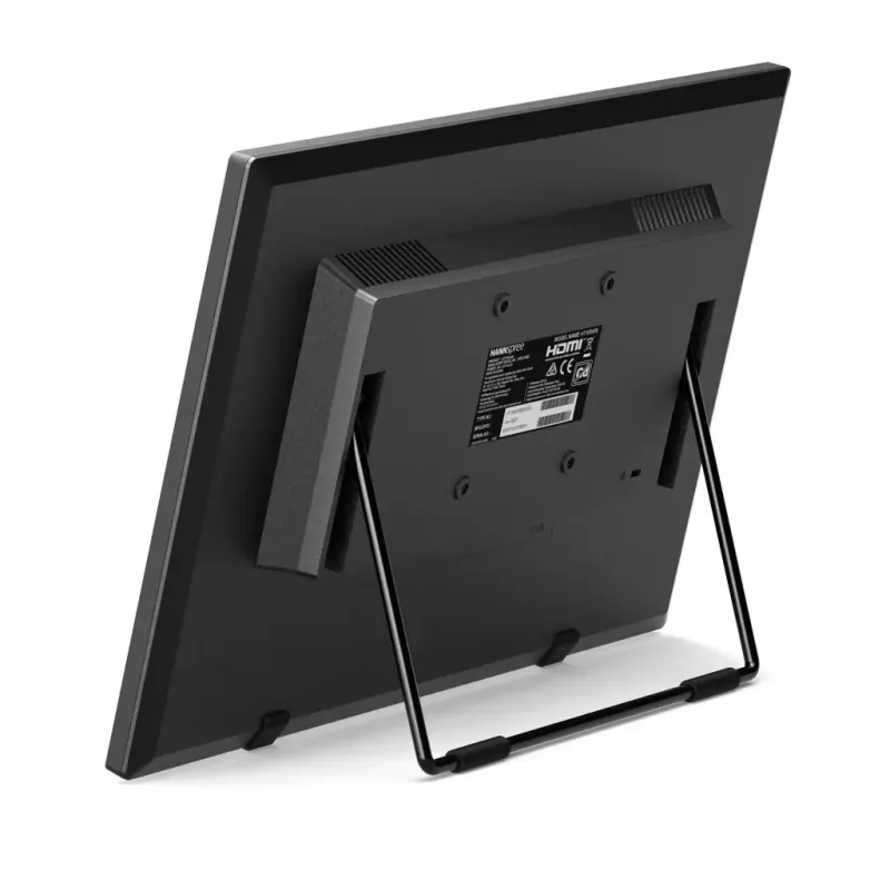 HANNspree HT165HPB 39,6 cm (15,6 tuumaa) Full HD IPS LCD kosketusnäyttö 1920×1080, 15 ms, VESA, kaiuttimet, musta