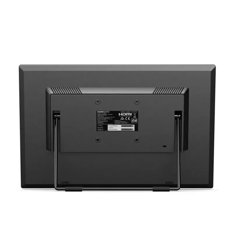 HANNspree HT165HPB 39,6 cm (15,6 tuumaa) Full HD IPS LCD kosketusnäyttö 1920×1080, 15 ms, VESA, kaiuttimet, musta