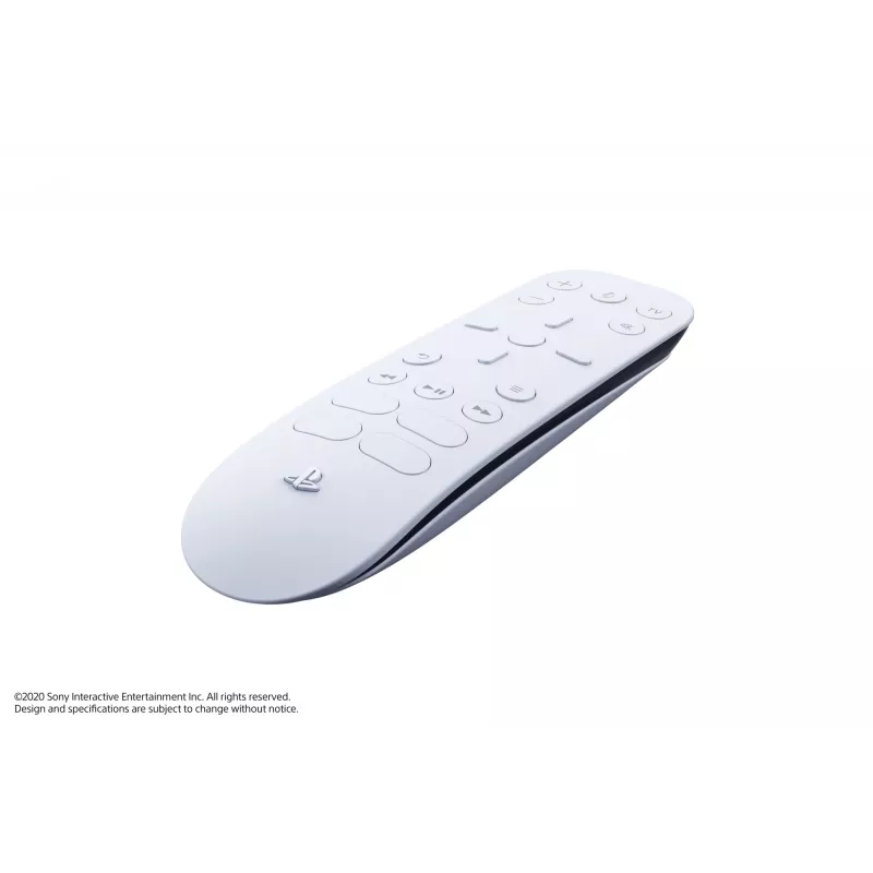 Sony Media Remote, pelikonsoli, TV, IR langaton, painikkeet, valkoinen
