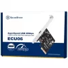 Silverstone ECU06 sisäinen USB 3.2 Gen 2 -adapteri PCIe Low-Profile