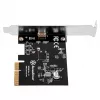 Silverstone ECU06 sisäinen USB 3.2 Gen 2 -adapteri PCIe Low-Profile