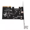 Silverstone ECU06 sisäinen USB 3.2 Gen 2 -adapteri PCIe Low-Profile