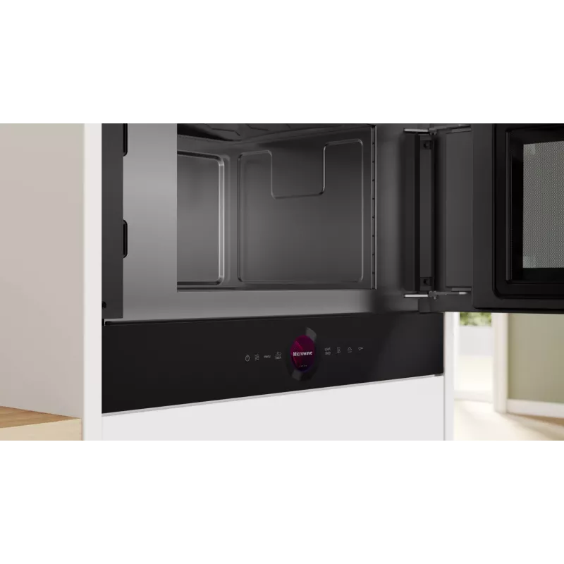 Bosch Serie 8 BFR7221B1 mikroaaltouuni musta solo-mikroaaltouuni kalusteisiin 21 L 900 W