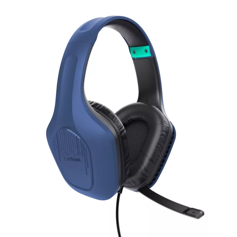 Trust GXT 415B Zirox kuulokkeet johdollinen Head-band peli sininen