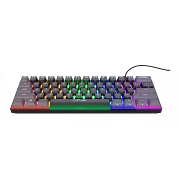 Trust GXT 867 Acira näppäimistö pelikäyttöön USB QWERTY US-englanti musta