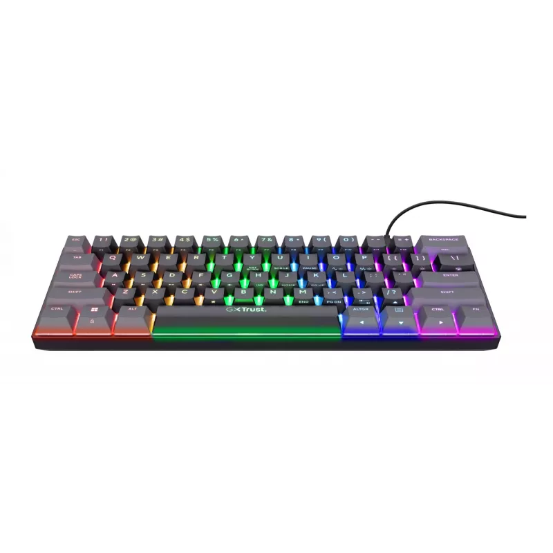 Trust GXT 867 Acira näppäimistö pelikäyttöön USB QWERTY US-englanti musta