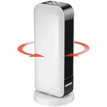Unold 86430 sähköinen tilalämmitin sisäkäyttöön musta, valkoinen 2000 W puhallin sähköinen tilalämmitin