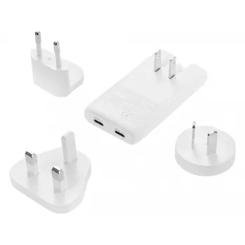 Sandberg 4in1 TravelCharger 65W valkoinen, sisäkäyttöön, AC, 20 V, valkoinen
