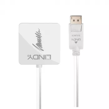 Lindy DisplayPort 1.2 - HDMI 1.4-, DVI- ja VGA-aktiivimuunnin