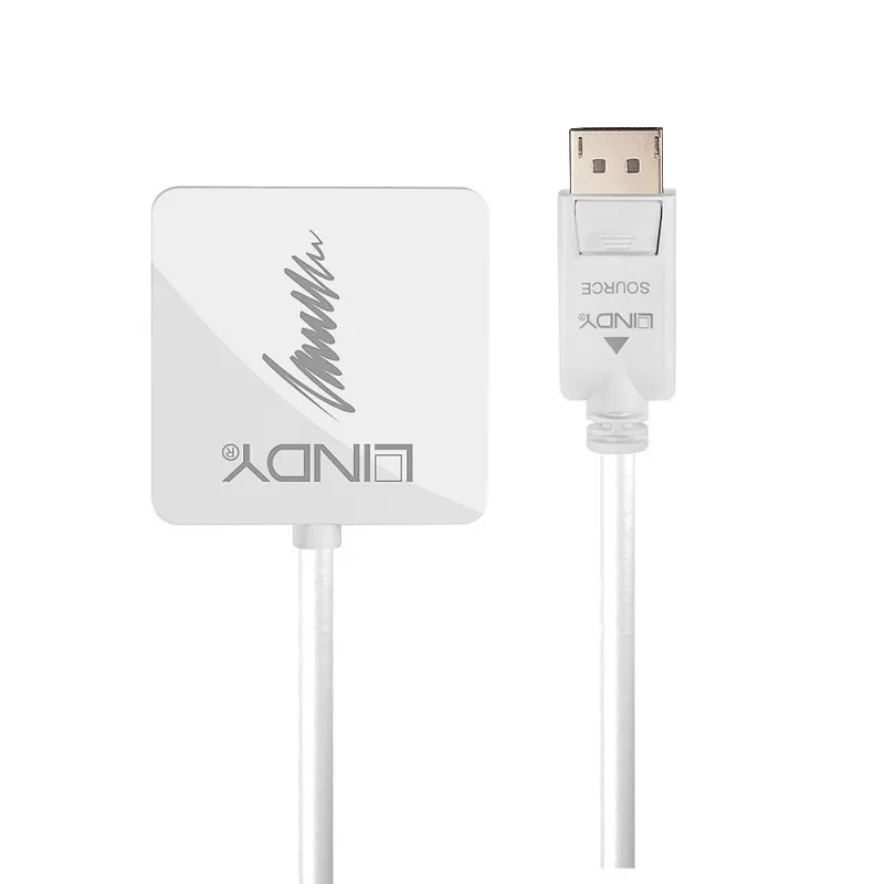 Lindy DisplayPort 1.2 - HDMI 1.4-, DVI- ja VGA-aktiivimuunnin