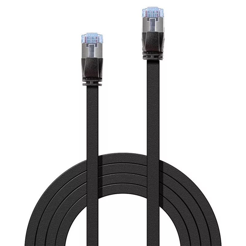 Lindy 47484 verkkokaapeli musta 5 m Cat6a U/FTP (STP)