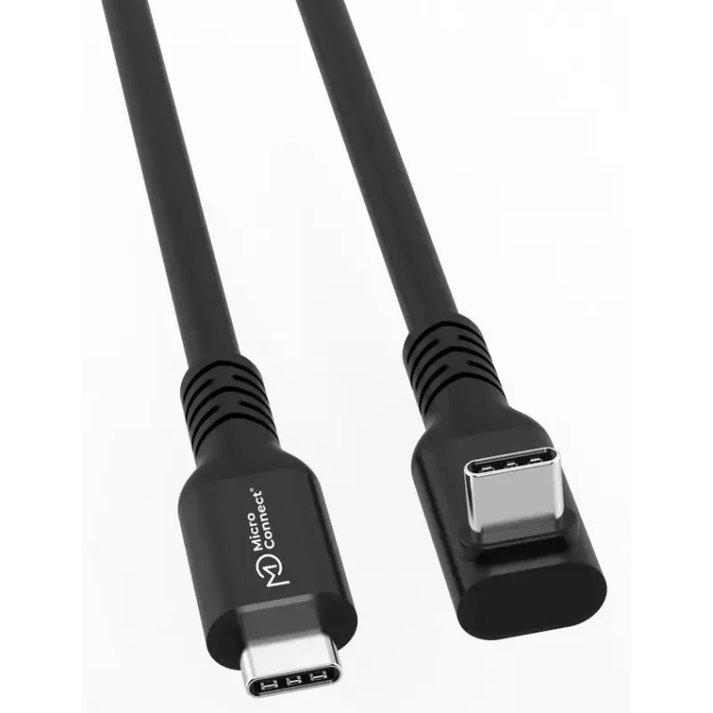 USB-C–USB-C-kaapeli MicroConnect MC-USB3.2CC05-FA 0,5 m USB 3.2 Gen 2x2 20 Gbit/s, musta