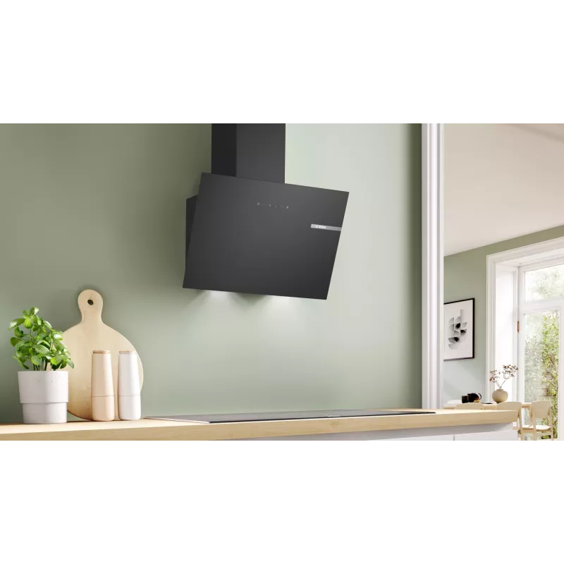 Bosch Serie 2 DWK65DK60 liesituuletin seinäasennus musta 430 m³/h