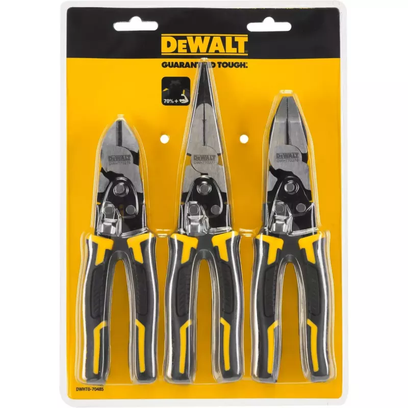 Pihtisarja DeWALT DWHT0-70485 3 kpl