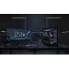 PC-Mid Tower -kotelo MODECOM VOLCANO STELLAR PLUS ARGB MIDI, 5 etutuuletinta, karkaistu lasi, USB-C