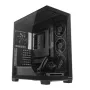 PC-Mid Tower -kotelo MODECOM VOLCANO STELLAR PLUS ARGB MIDI, 5 etutuuletinta, karkaistu lasi, USB-C