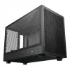 Tietokonekotelo DeepCool CH260 Micro Tower musta — Micro-ATX/Mini-ITX, karkaistu lasi, USB-C, näytönohjain enintään 413 mm